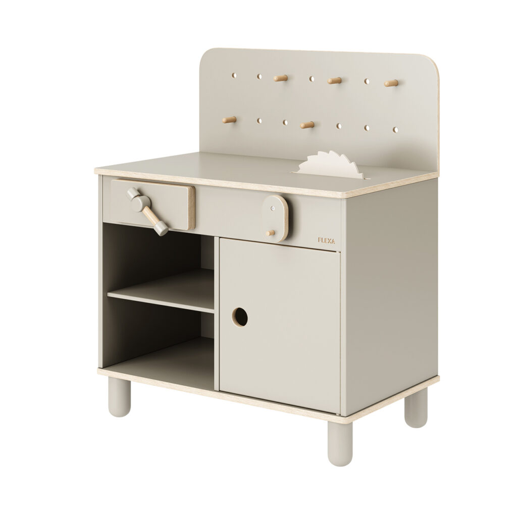 Flexa Workbench Play 玩具_小熊猫超级
