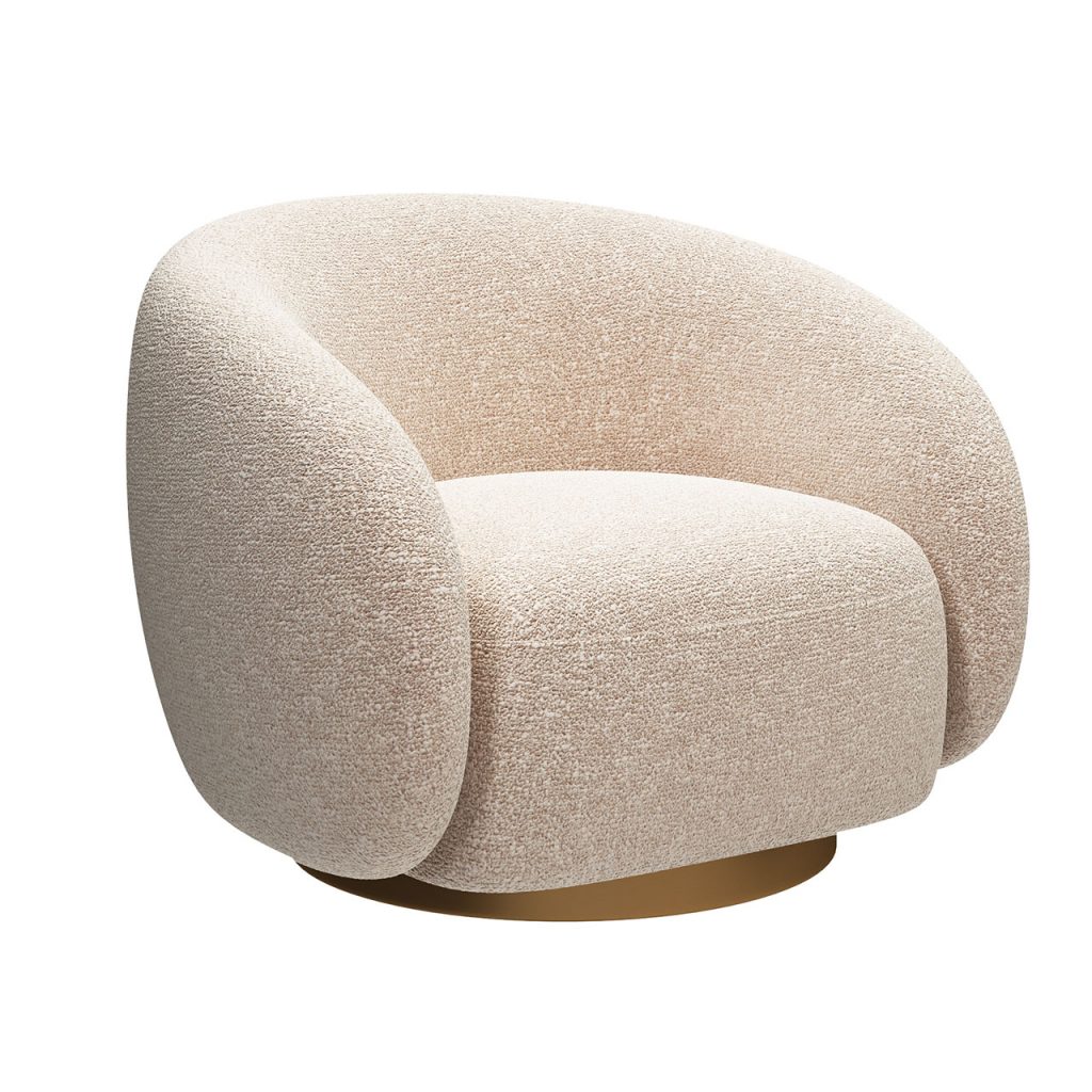 Eichholtz Swivel 椅子 Brice_小熊猫超级