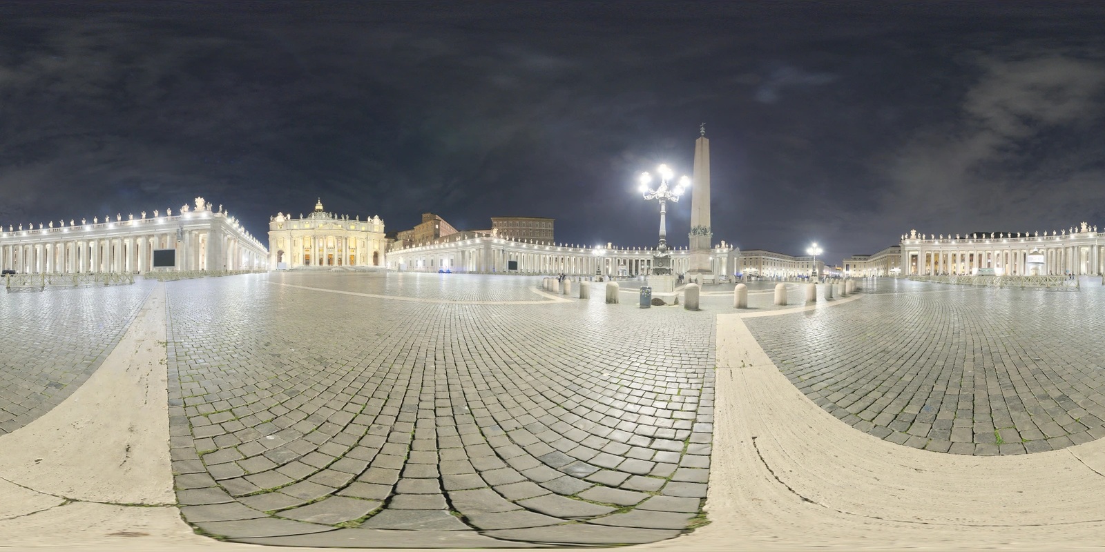 St. Peters Square 夜晚_小熊猫超级