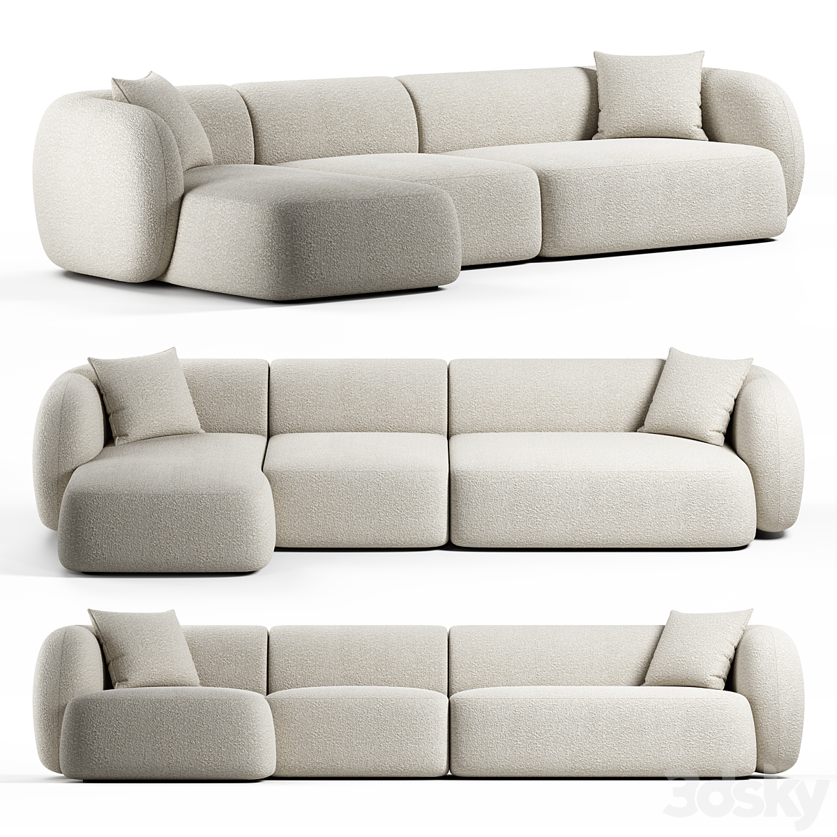 Kave Home - Martina, 4 seater 沙发 (max2019)_小熊猫超级