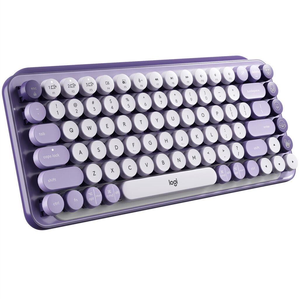 Logitech Pop Keys 无线 键盘 Cosmos_小熊猫超级