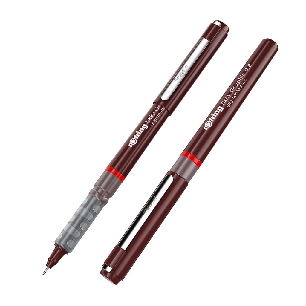 rOtring Tikky Graphic Fineliner Pen_小熊猫超级