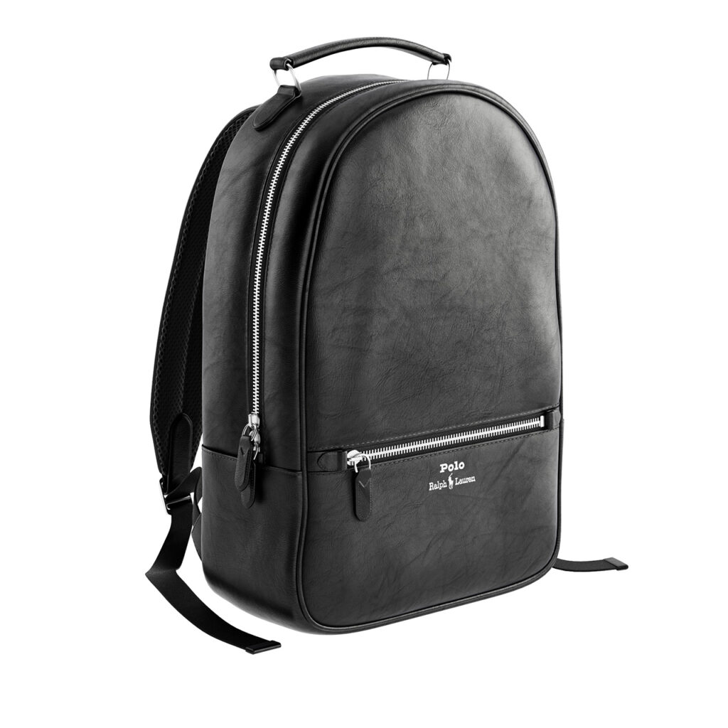 Polo Ralph Lauren 皮革 Backpack 黑色_小熊猫超级