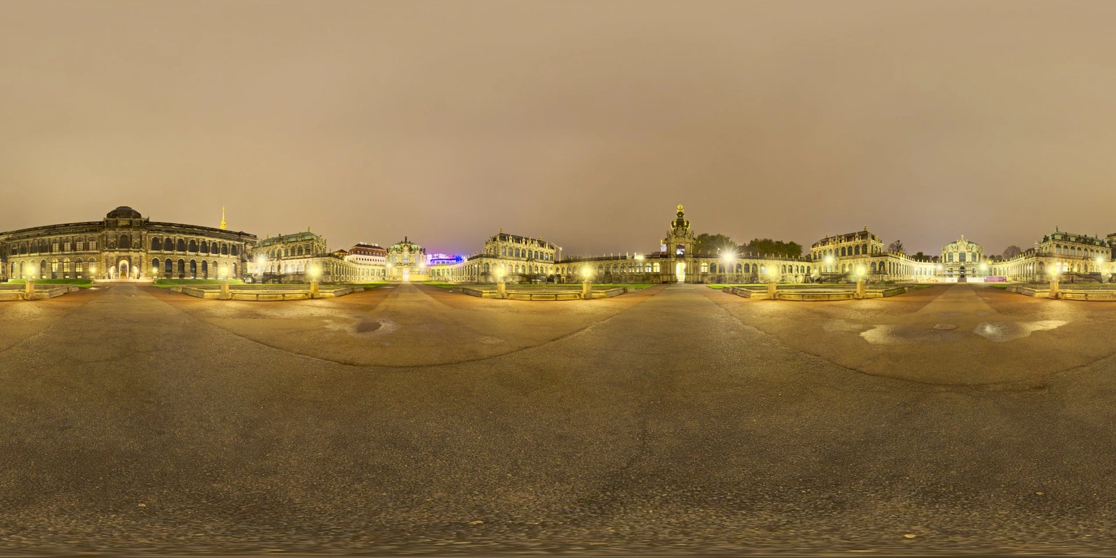 Zwinger 夜晚_小熊猫超级