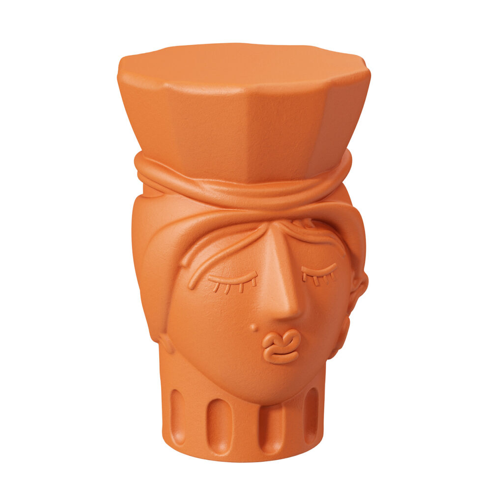 Seletti Terracotta Testa Di Moro Woman 凳子_小熊猫超级
