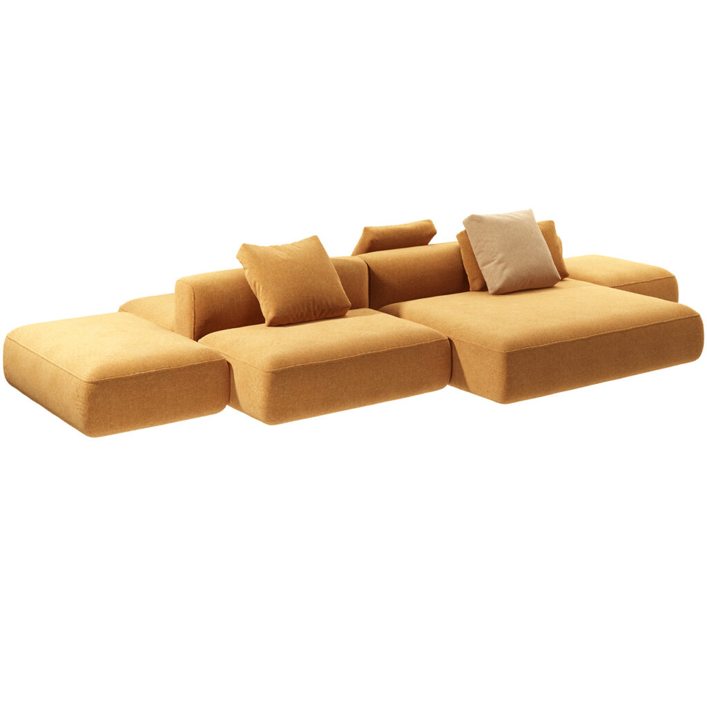 MDF Italia Cosy Island Modular 沙发_小熊猫超级