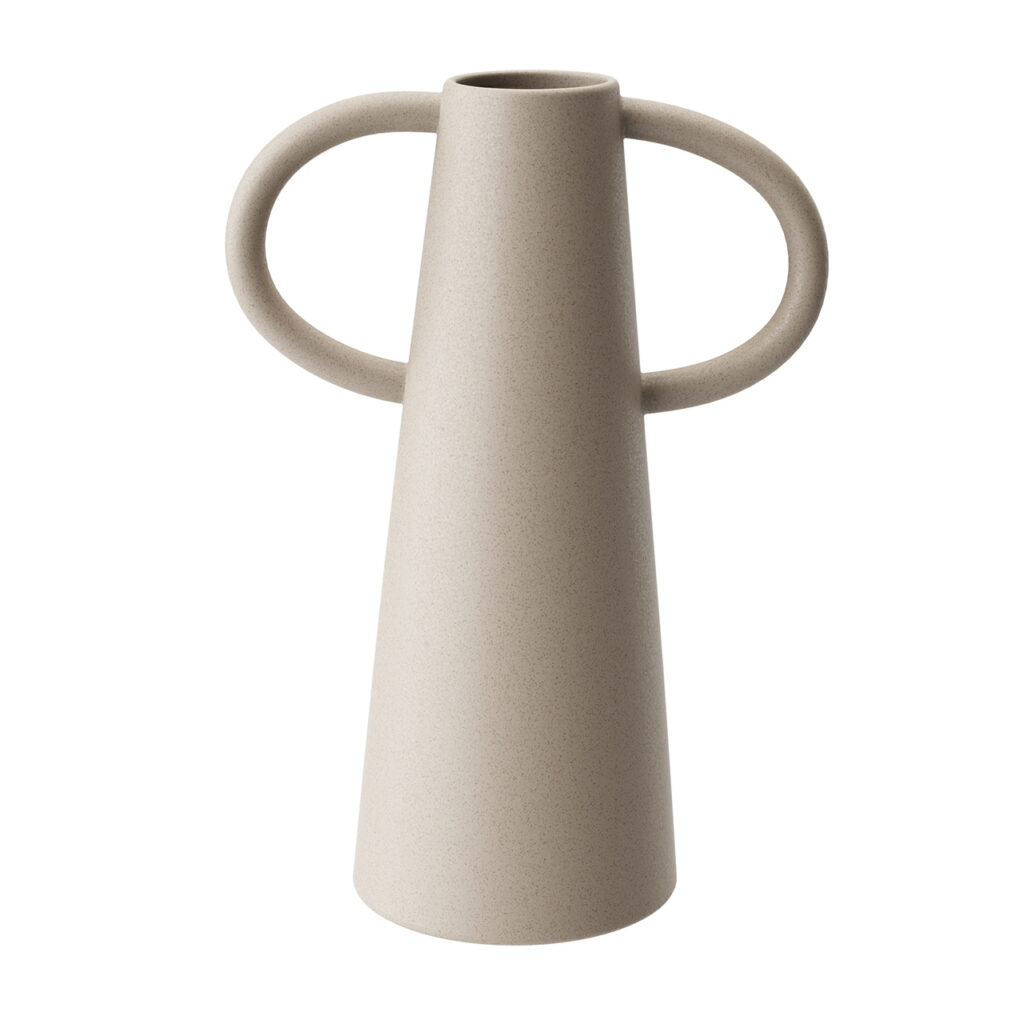 Ferm Living 〇2026小熊猫超级Anse Porcelain 花瓶_小熊猫超级