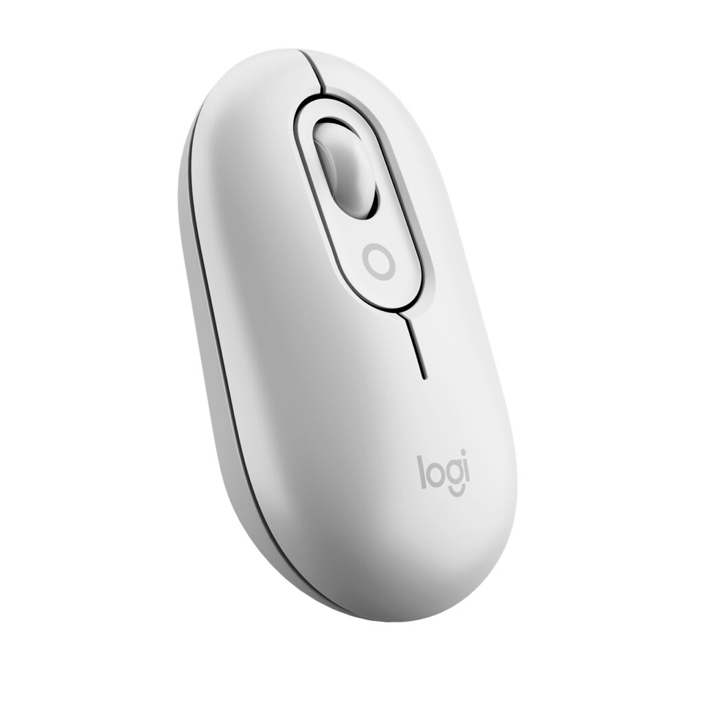Logitech Pop 无线 鼠标 白色_小熊猫超级