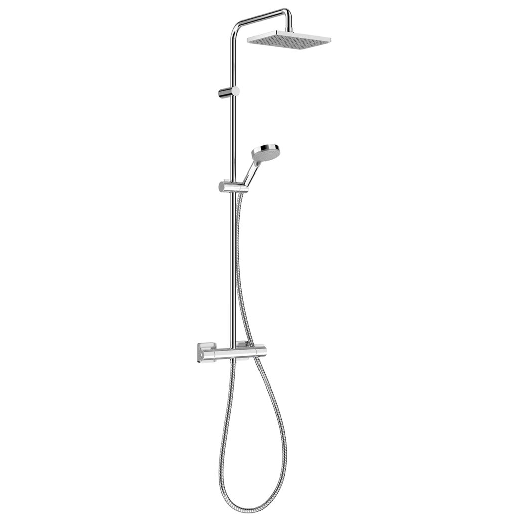 Hansgrohe 〇2026小熊猫超级Vernis Shape Showerpipe 230 Thermostat_小熊猫超级