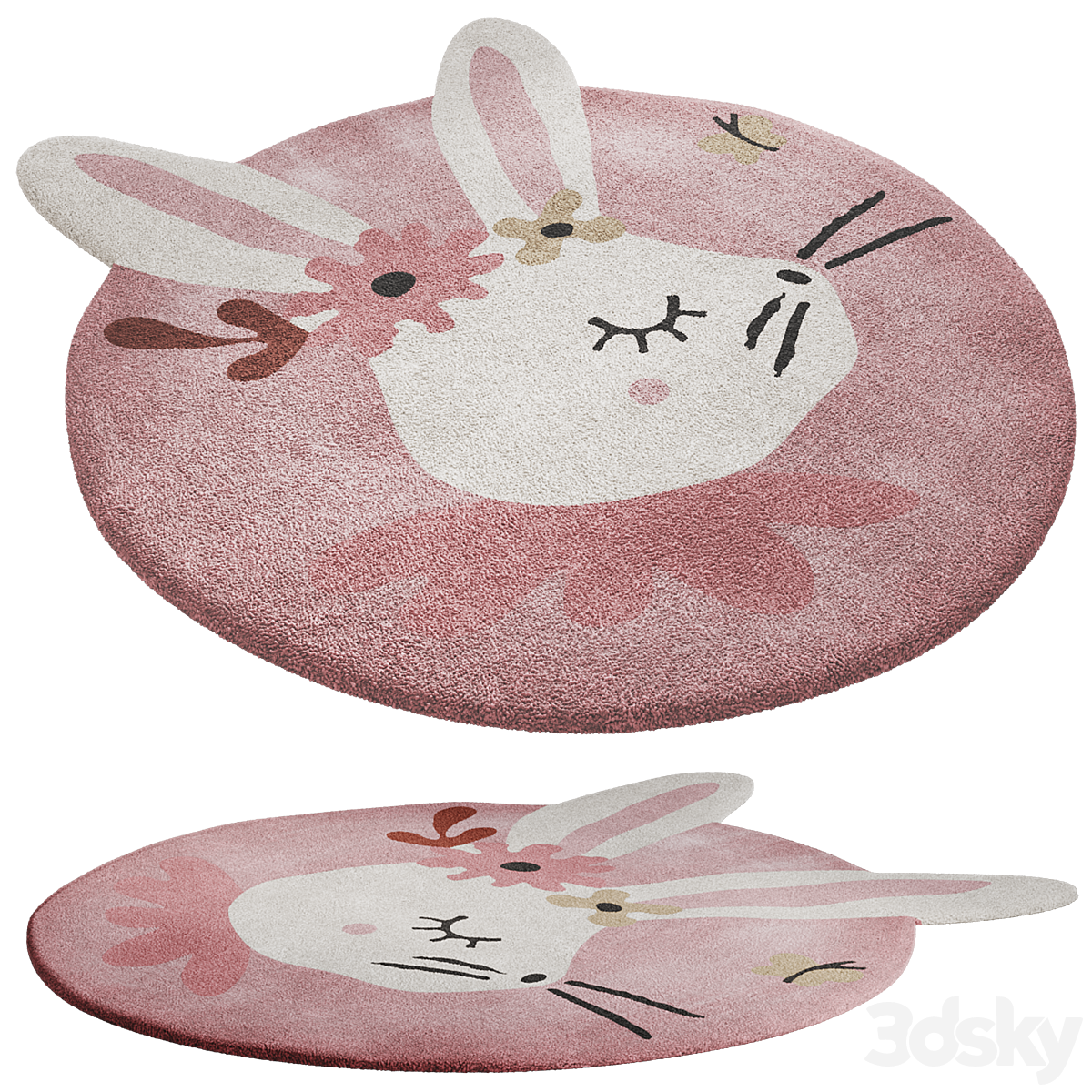 lapin fleuri 2017_小熊猫超级