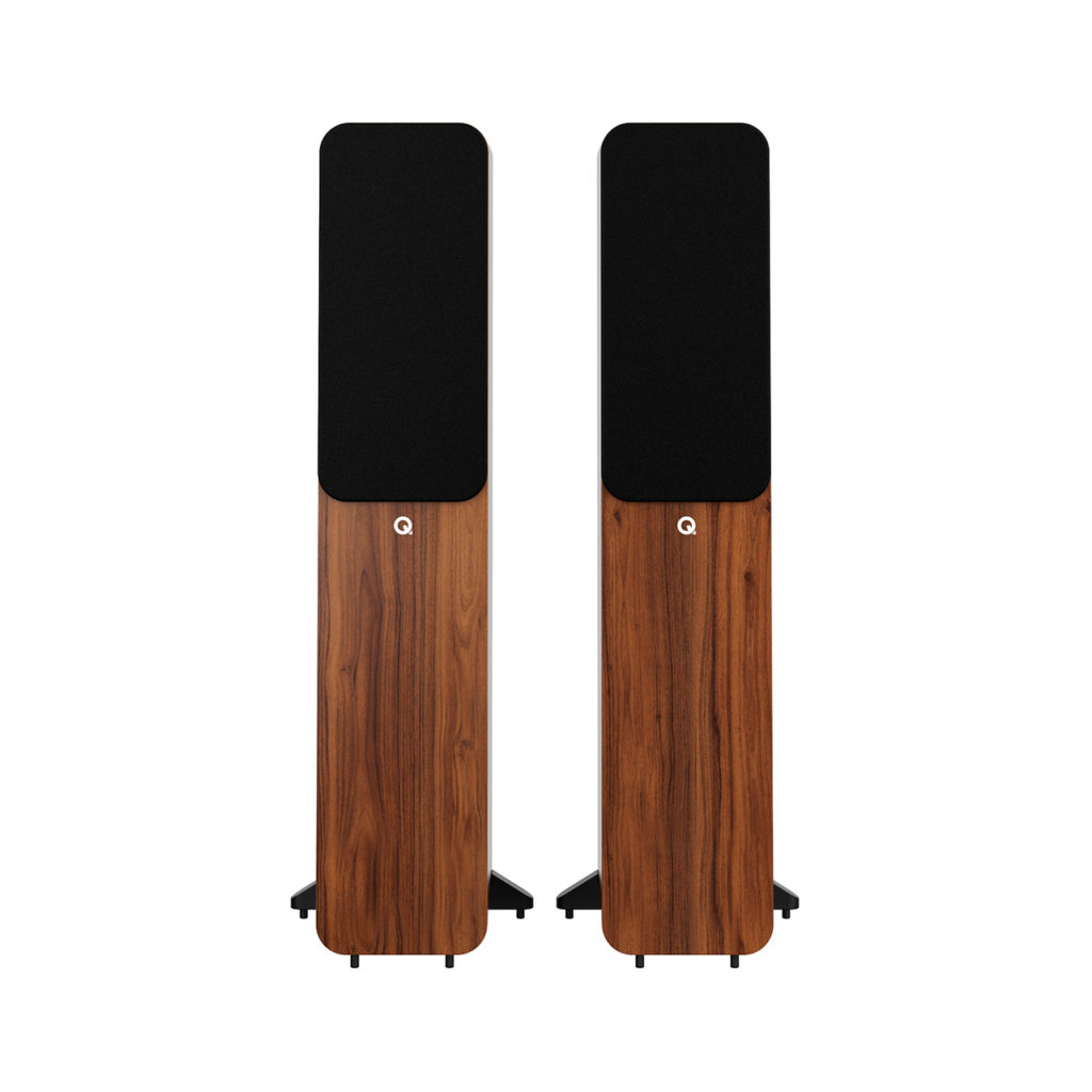 Q Acoustics 3050i Walnut Floor Standing 音箱_小熊猫超级
