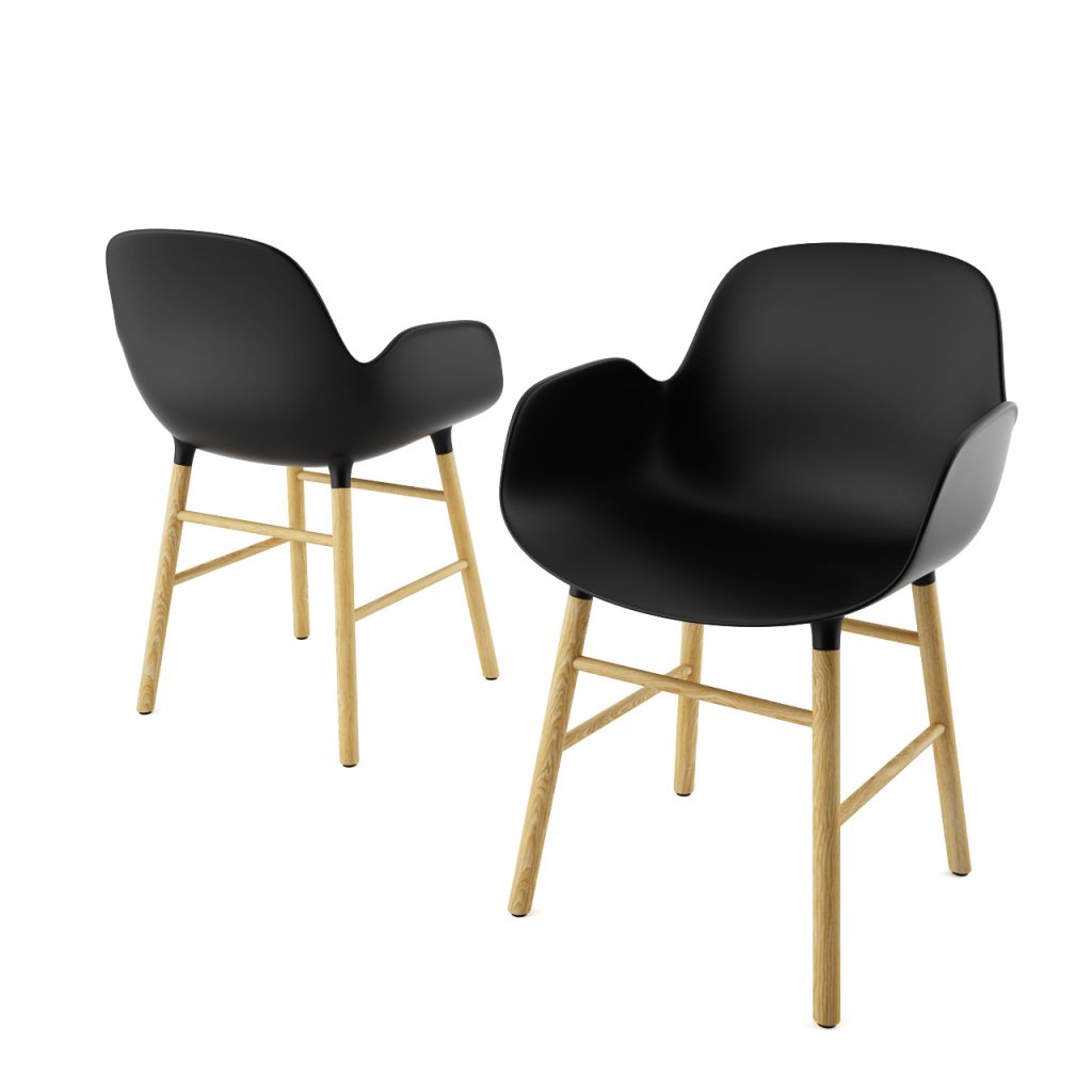 Normann Copenhagen Form 扶手椅_小熊猫超级