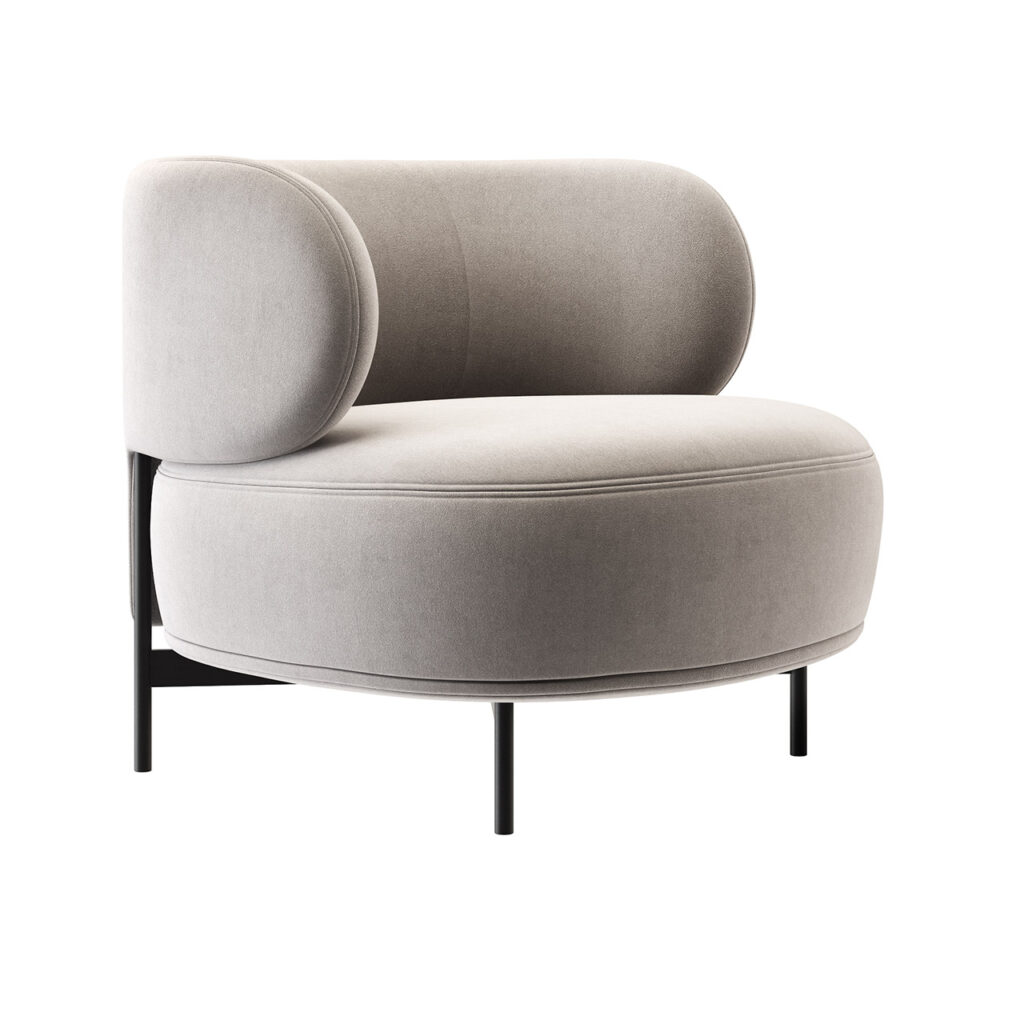 Gallotti&Radice Akiko 休闲椅_小熊猫超级