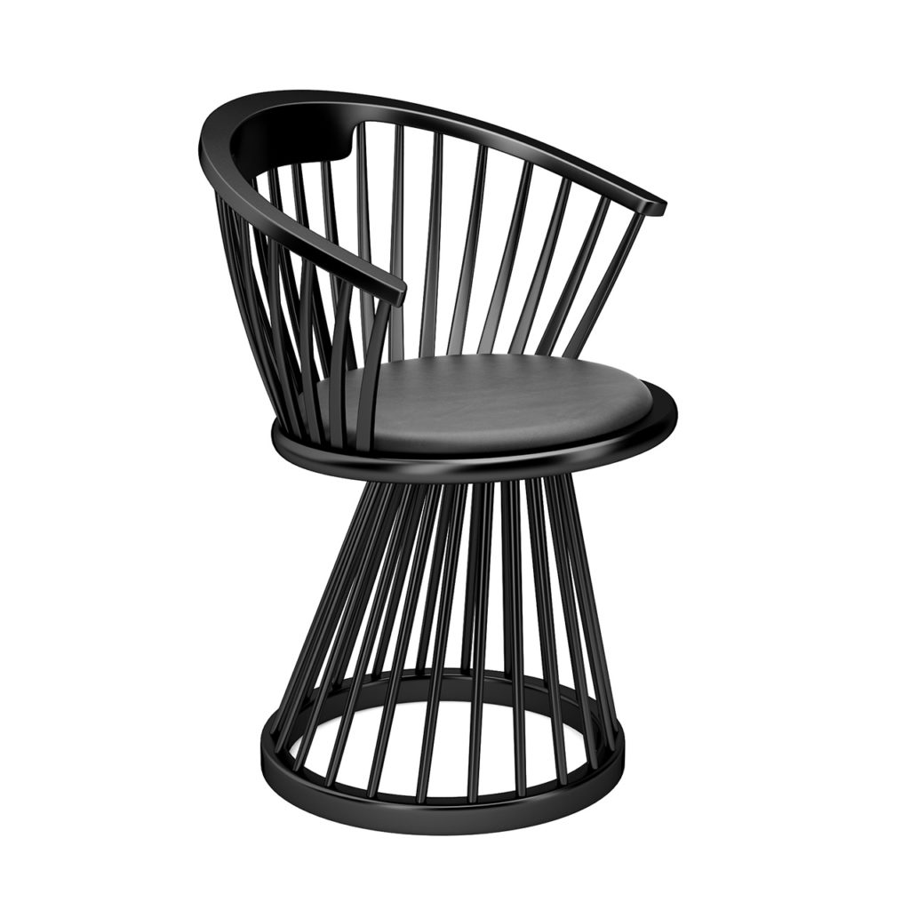 Tom Dixon Fan 餐椅_小熊猫超级
