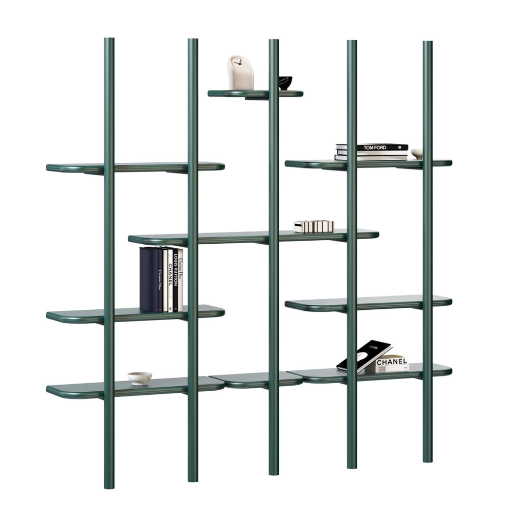 Saba Italia Anam Wall-mounted 书柜_小熊猫超级