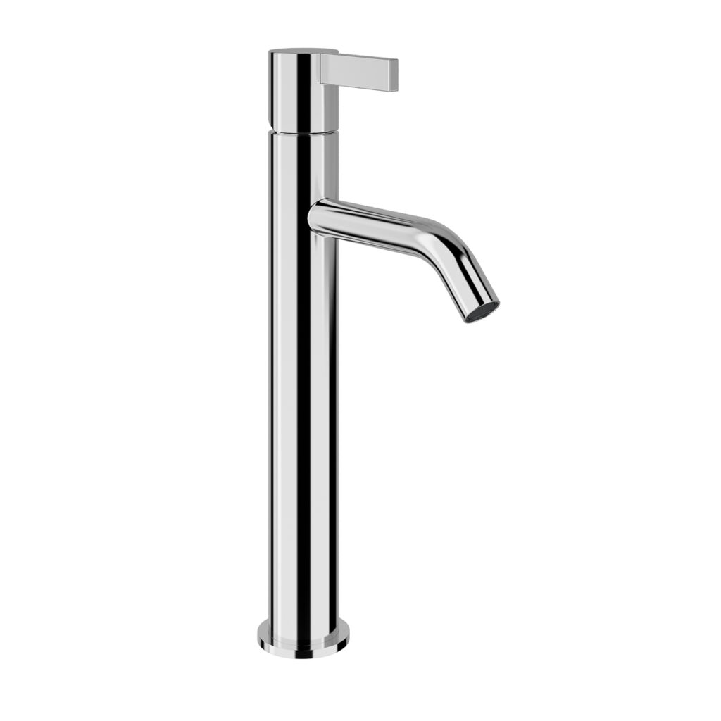 Laufen 〇2026小熊猫超级Kartell Column 单联 Lever 面盆龙头 H 29 cm_小熊猫超级