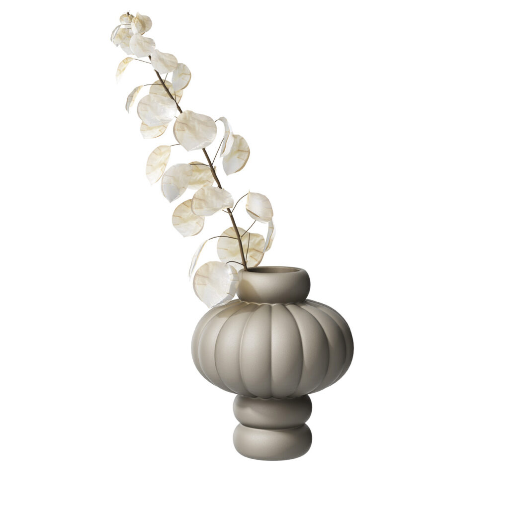Louise Roe Balloon 花瓶 02 搭配 Lunaria_小熊猫超级