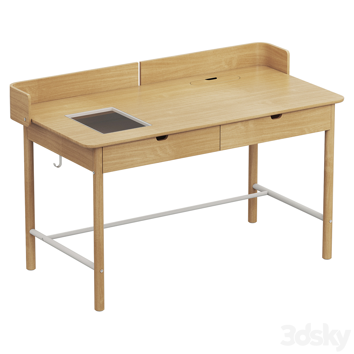 Ikea RIDSPO 书桌_小熊猫超级
