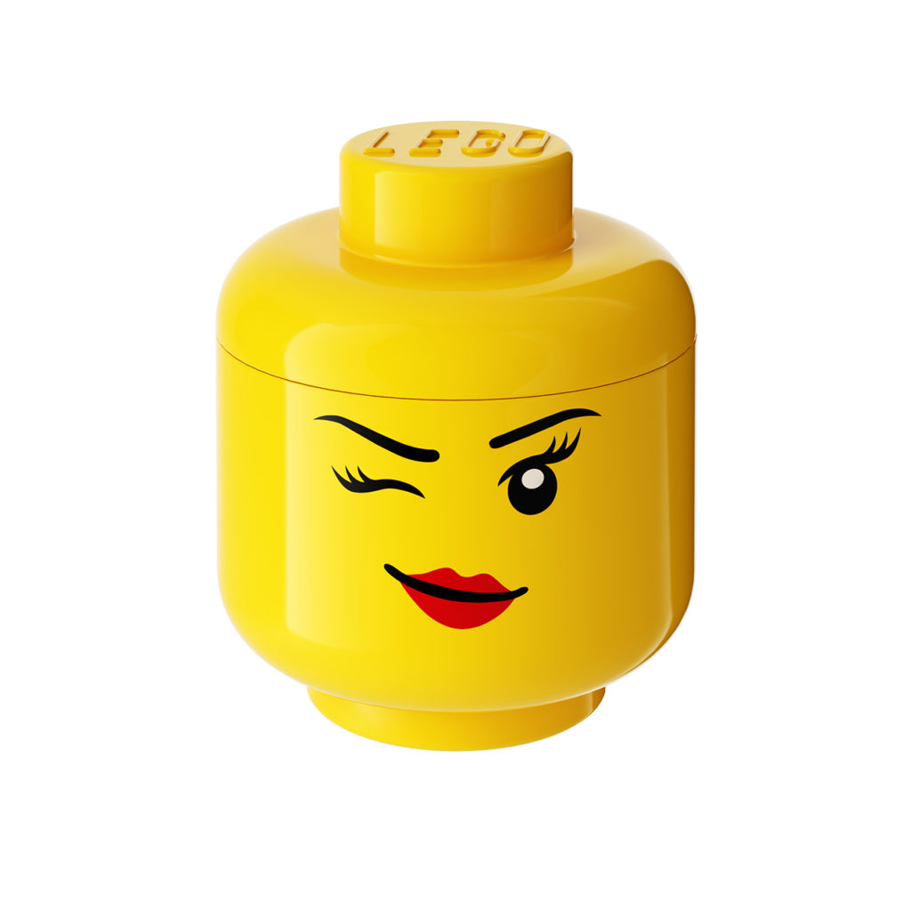 Lego Winking 小号 储物 Head_小熊猫超级