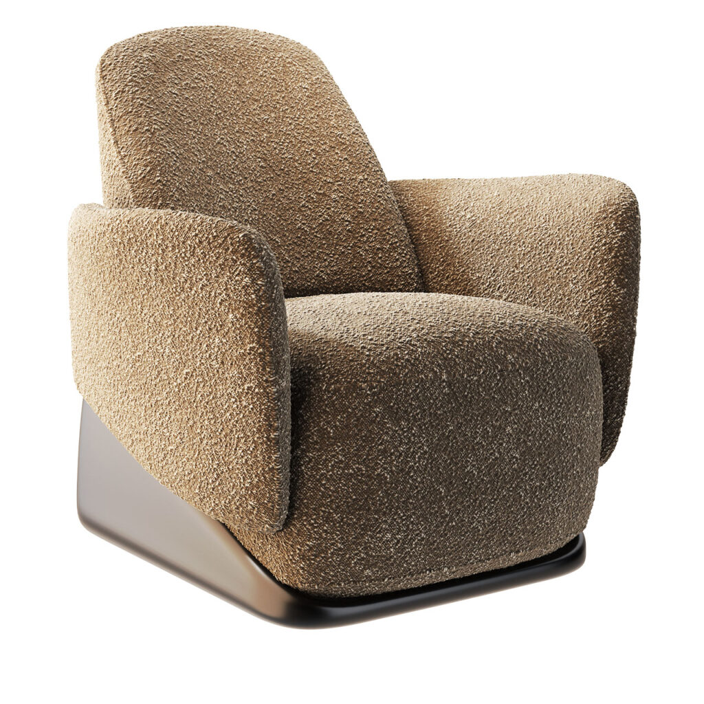 Molteni&C 〇2026小熊猫超级Eugene Polimex 扶手椅_小熊猫超级