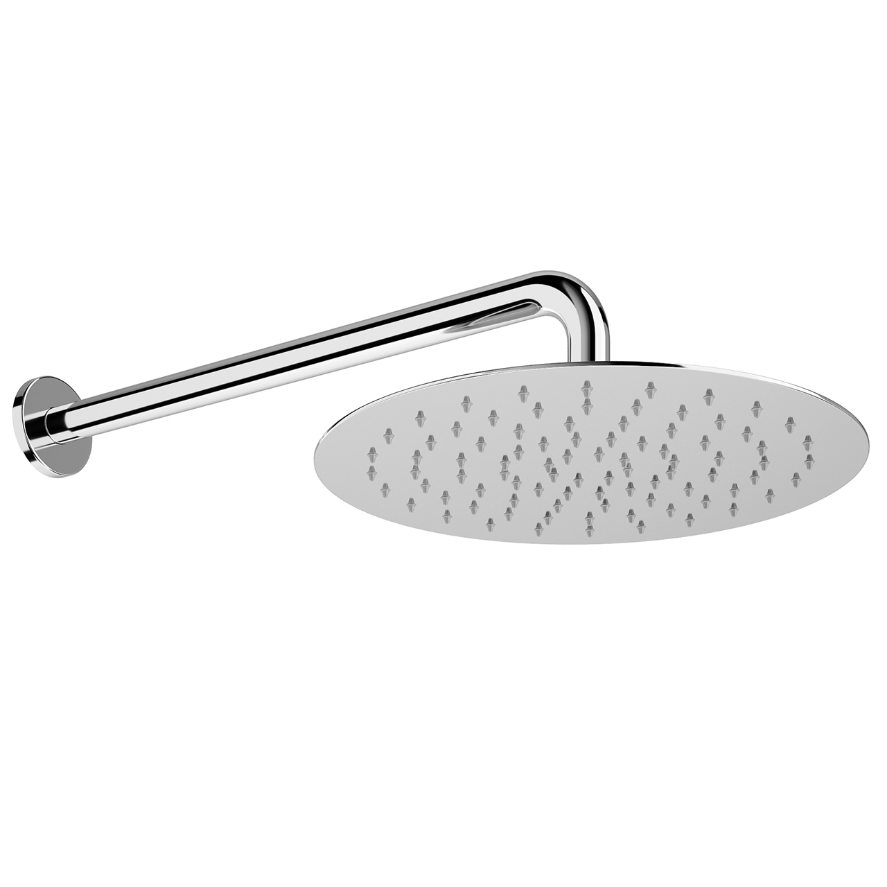Laufen 〇2026小熊猫超级Wall Flat 圆形 Rain 淋浴 Head 300 mm_小熊猫超级