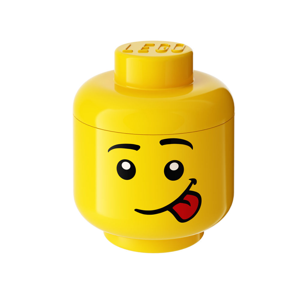 Lego Silly 小号 储物 Head_小熊猫超级