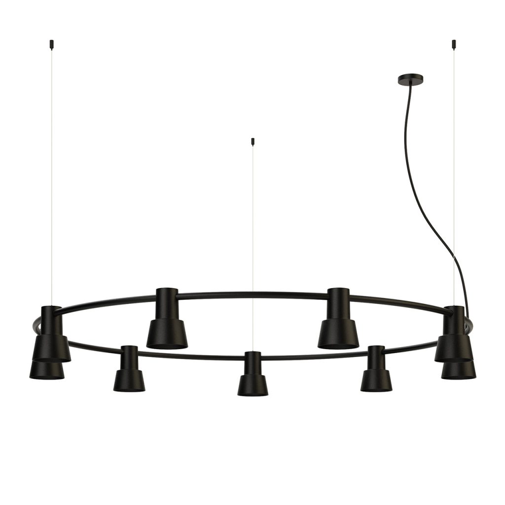 Zero Compose Rail Circle Light 小号 金属 Shade_小熊猫超级