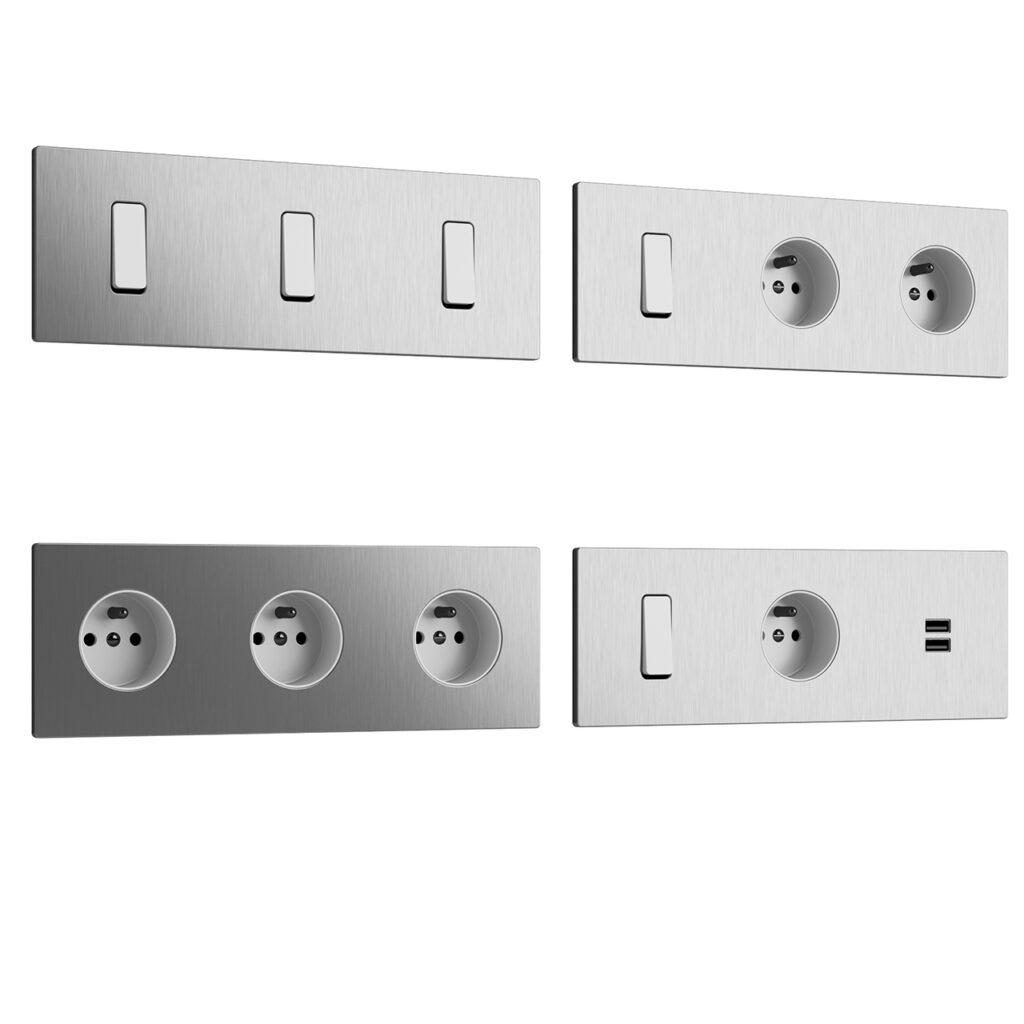 Modelec M Triple 开关 及 Sockets_小熊猫超级