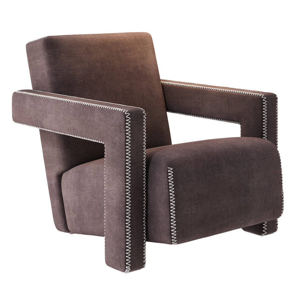 Cassina Utrecht XL 扶手椅 Zig Zag_小熊猫超级