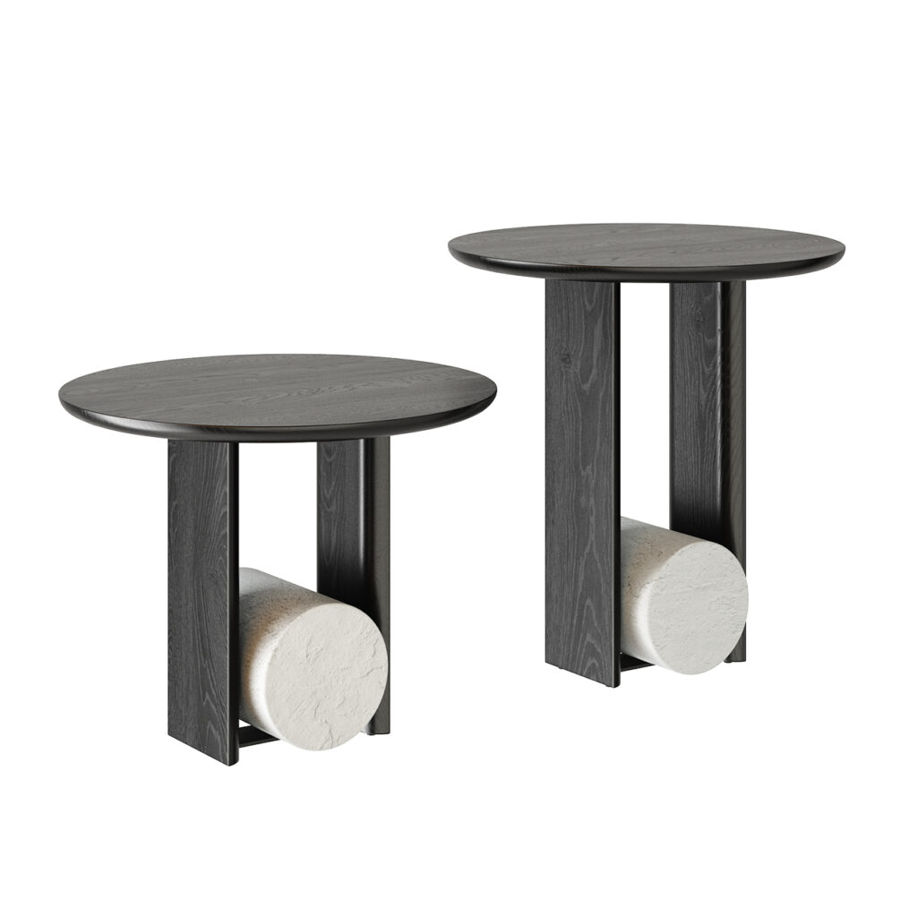 Bonaldo Element Side Tables_小熊猫超级