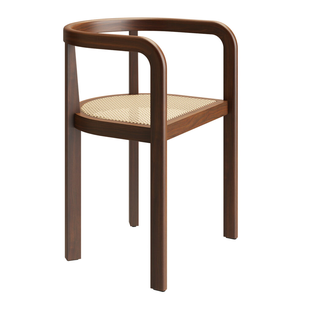 e15 Stuttgart 椅子 Walnut_小熊猫超级