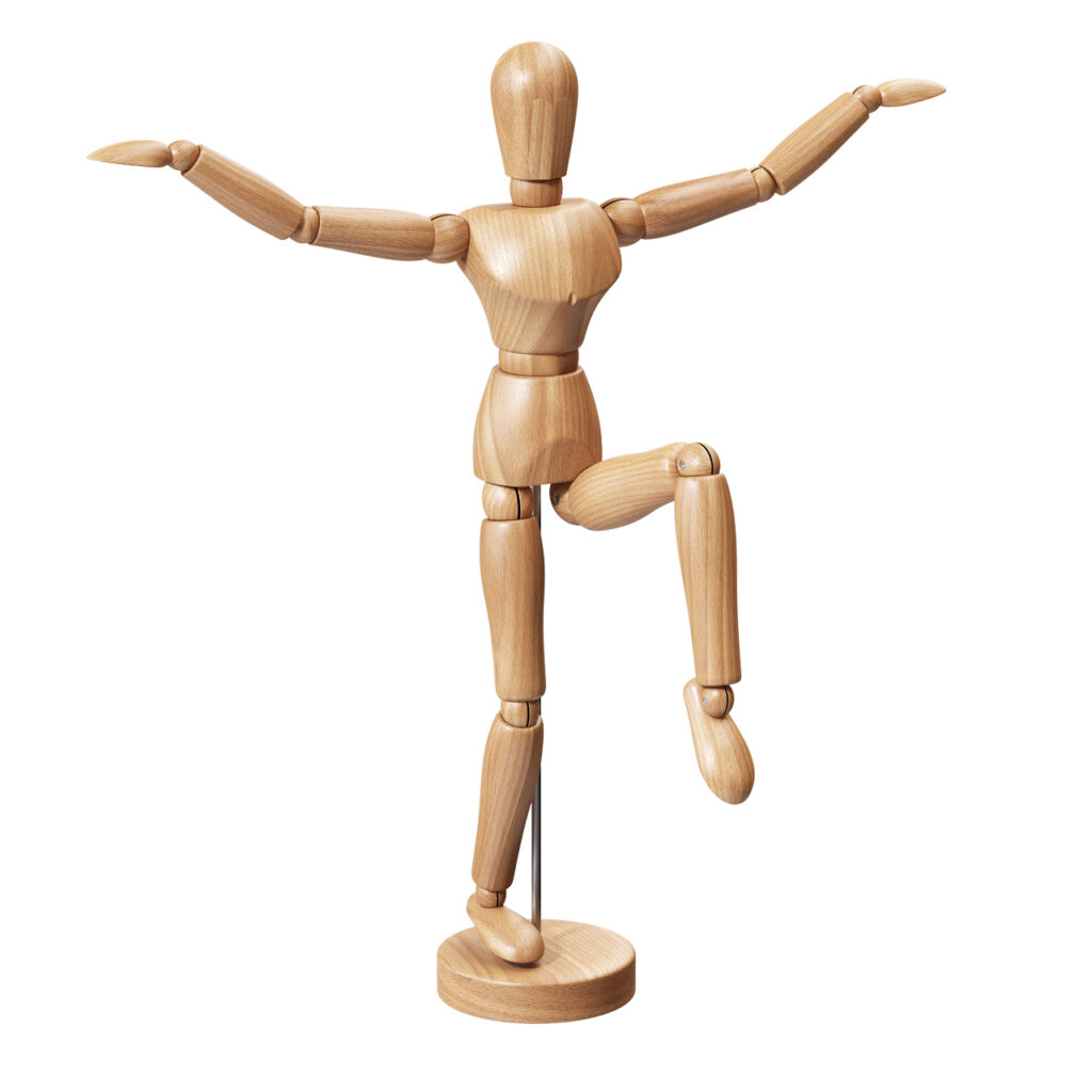 Jakar 木质 Manikin Male_小熊猫超级