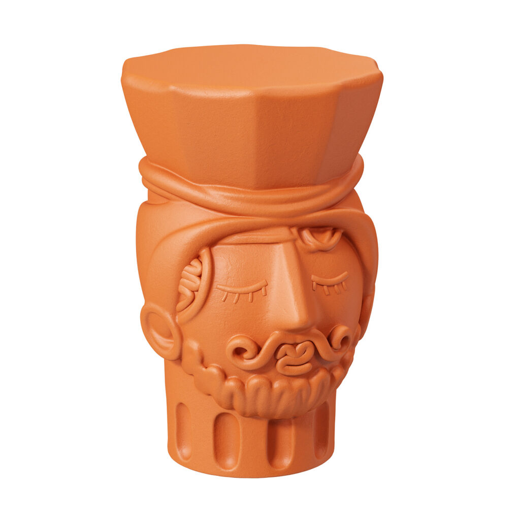 Seletti Terracotta Testa Di Moro Man 凳子_小熊猫超级