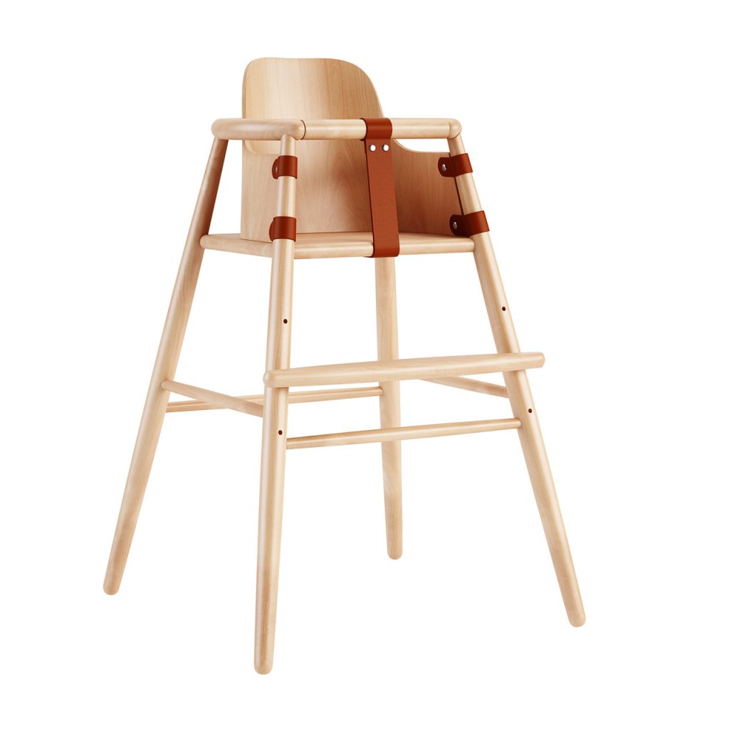Carl Hansen ND54 High 椅子 Baby Seat 搭配 Backrest_小熊猫超级