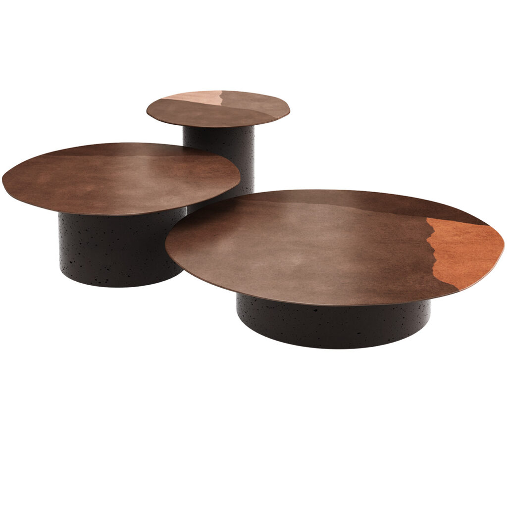 Gallotti&Radice Re Verre Coffee Tables_小熊猫超级