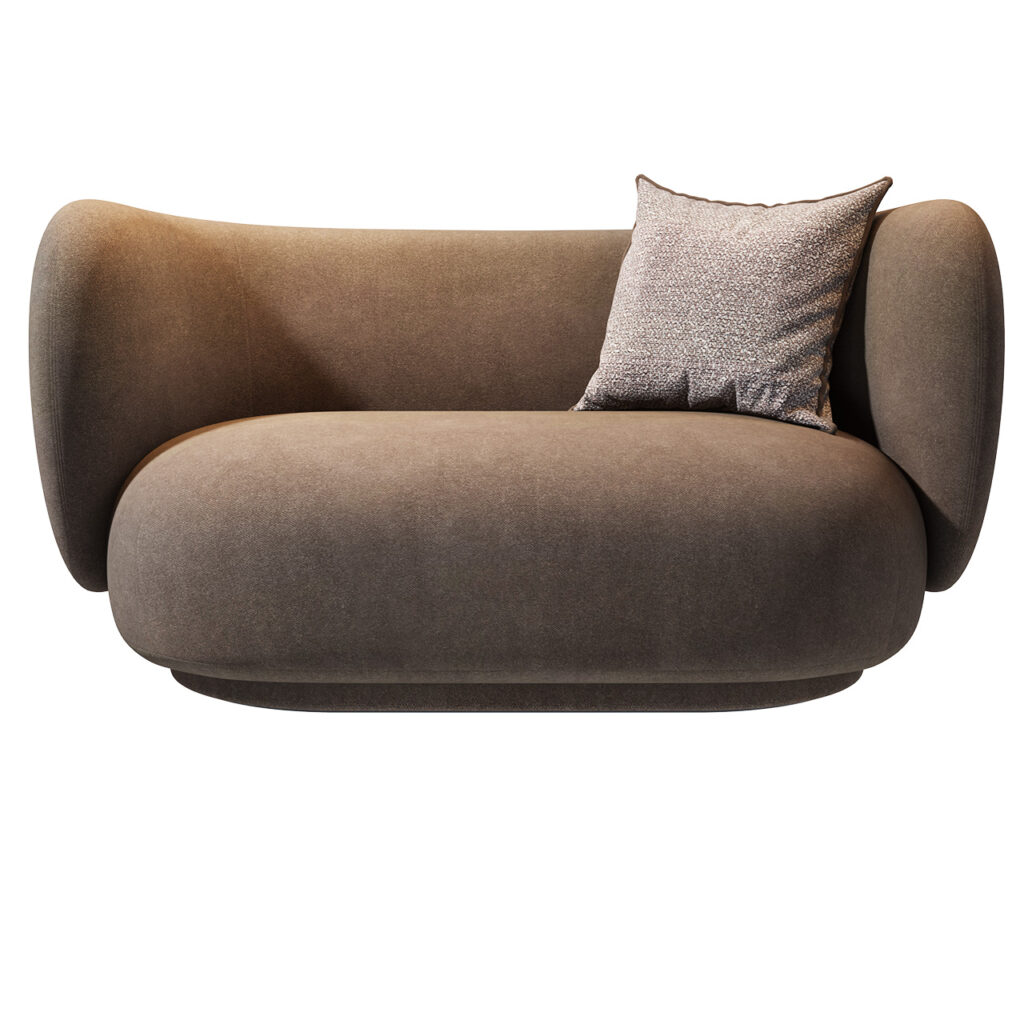 Ferm Living Rico 沙发 2-Seater_小熊猫超级