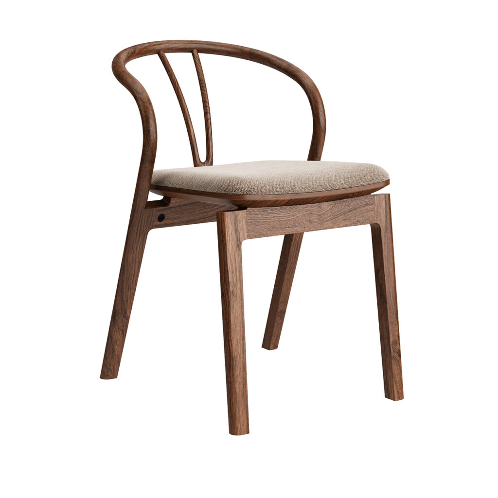 L Ercolani Flow 餐椅 Upholstered_小熊猫超级