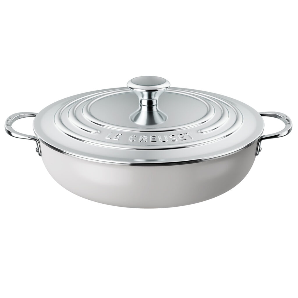 Le Creuset Signature Shallow Casserole_小熊猫超级