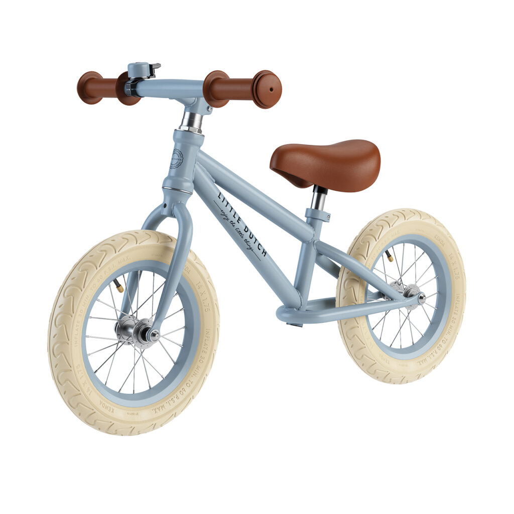 Little Dutch Balance Bike Matt Blue_小熊猫超级