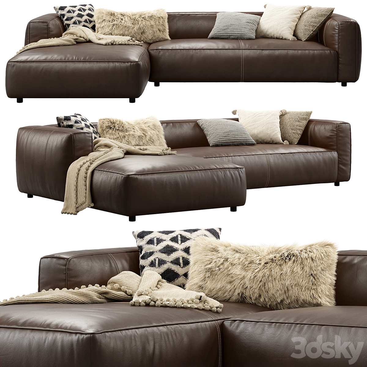 3dmitruk Jaxon Sectional 沙发 2015_小熊猫超级