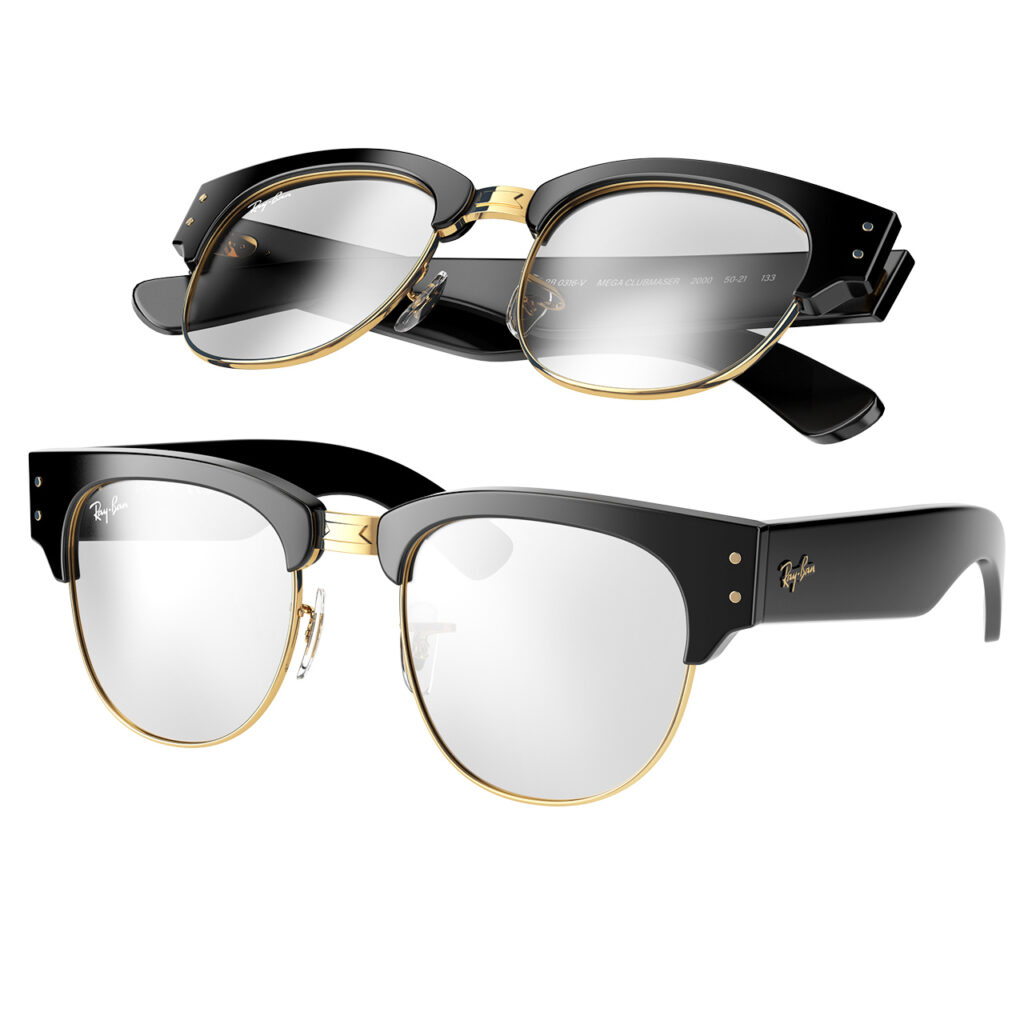 RayBan Mega Clubmaster Eyeglasses_小熊猫超级