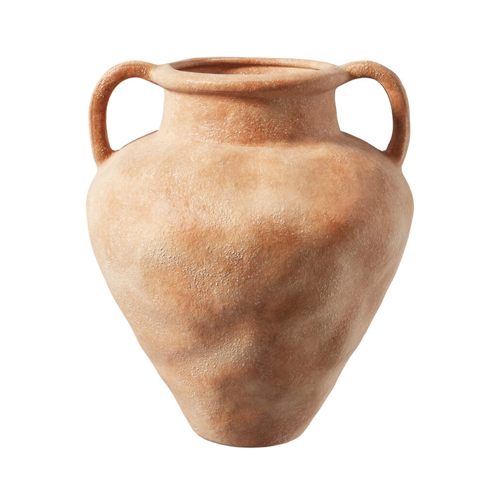 Crate & Barrel 〇2026小熊猫超级Museion Medium Clay 花瓶 13_小熊猫超级