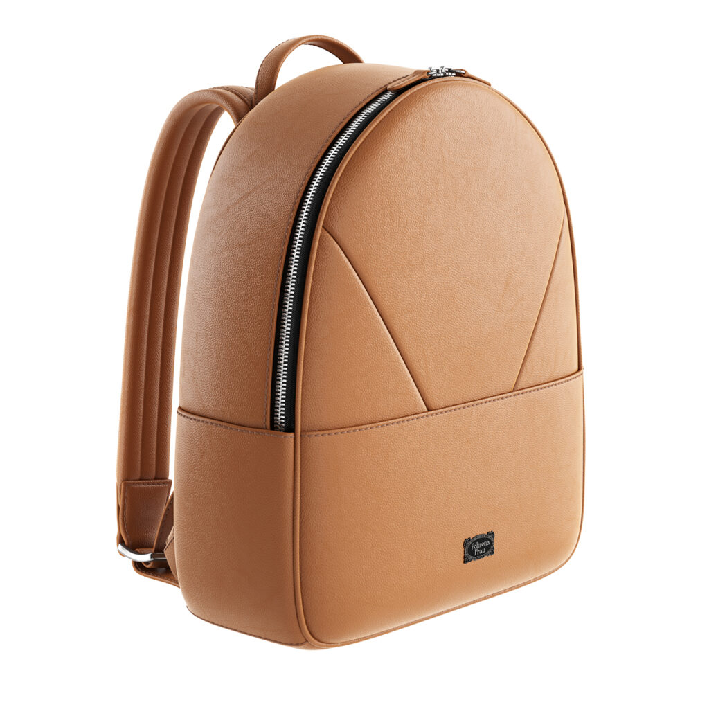 Poltrona Frau 皮革 Backpack Brown_小熊猫超级