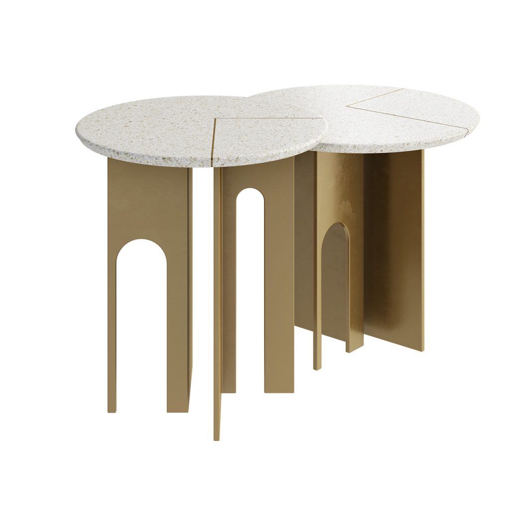 Paolo Castelli Arche 圆形 边几_小熊猫超级