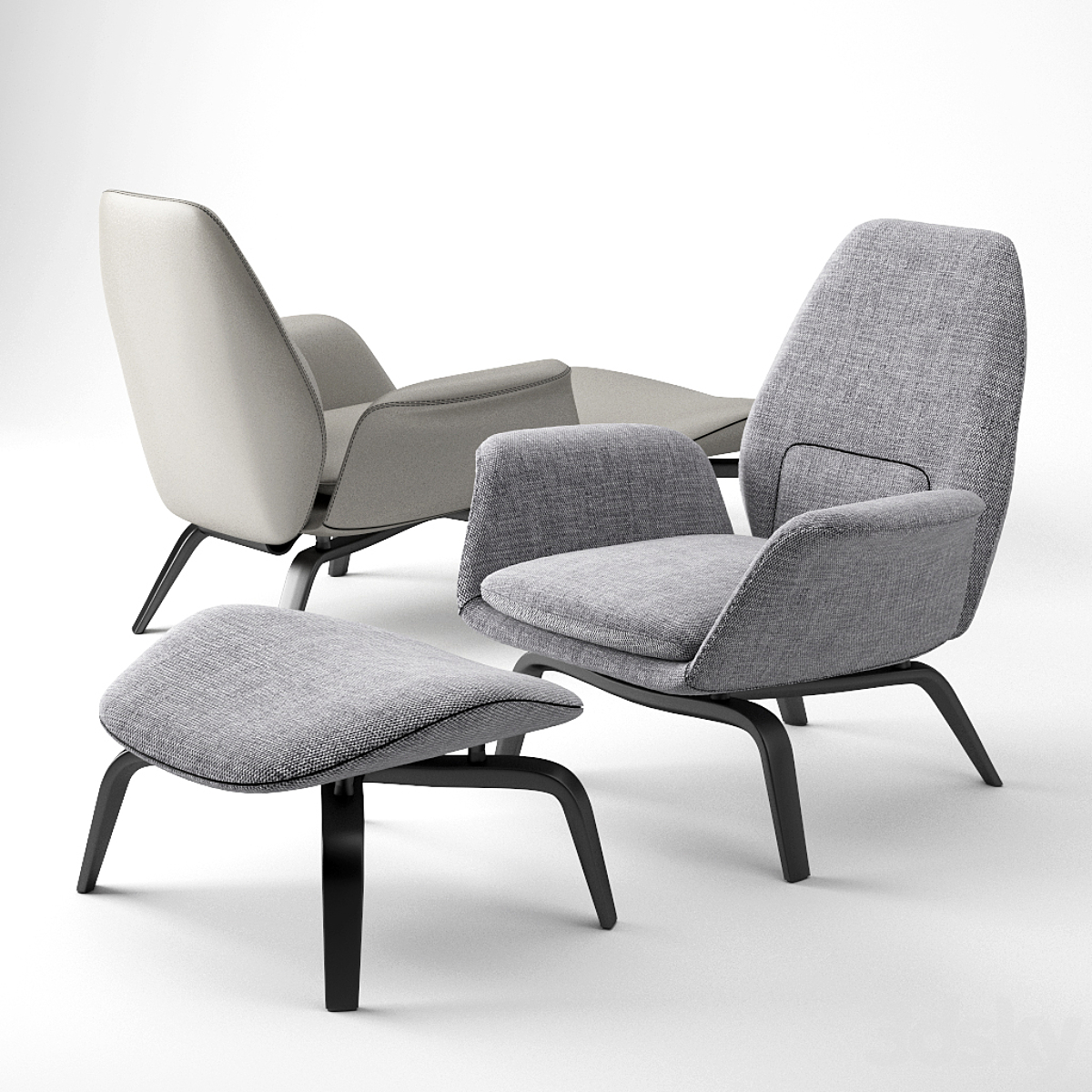 Minotti Gilliam 扶手椅_小熊猫超级