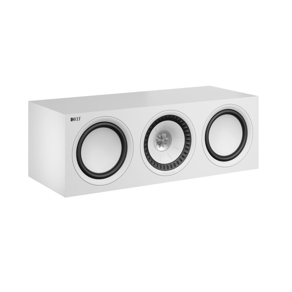KEF Centre Channel HiFi 音箱 Q250c 白色_小熊猫超级