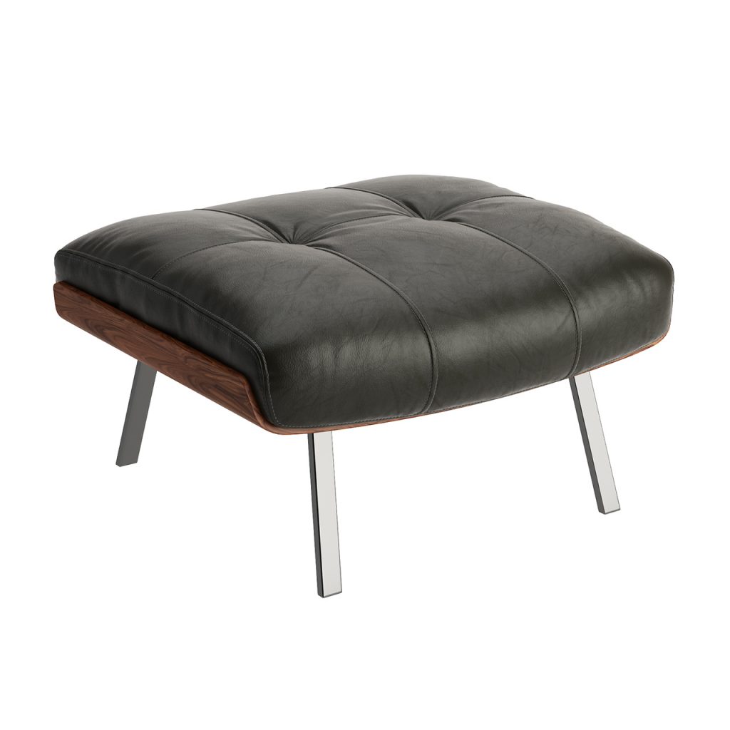 Minotti Daiki Footstool_小熊猫超级