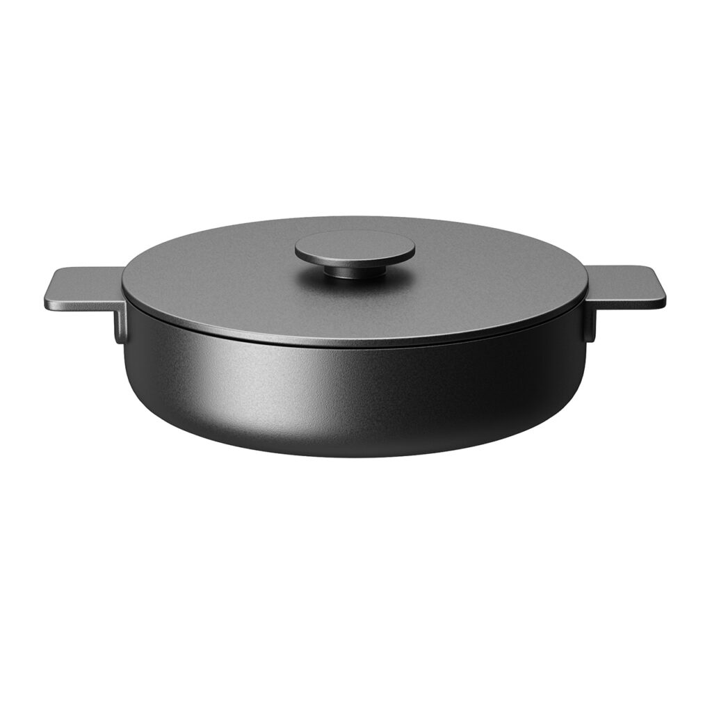 Serax Surface 黑色 Casserole_小熊猫超级