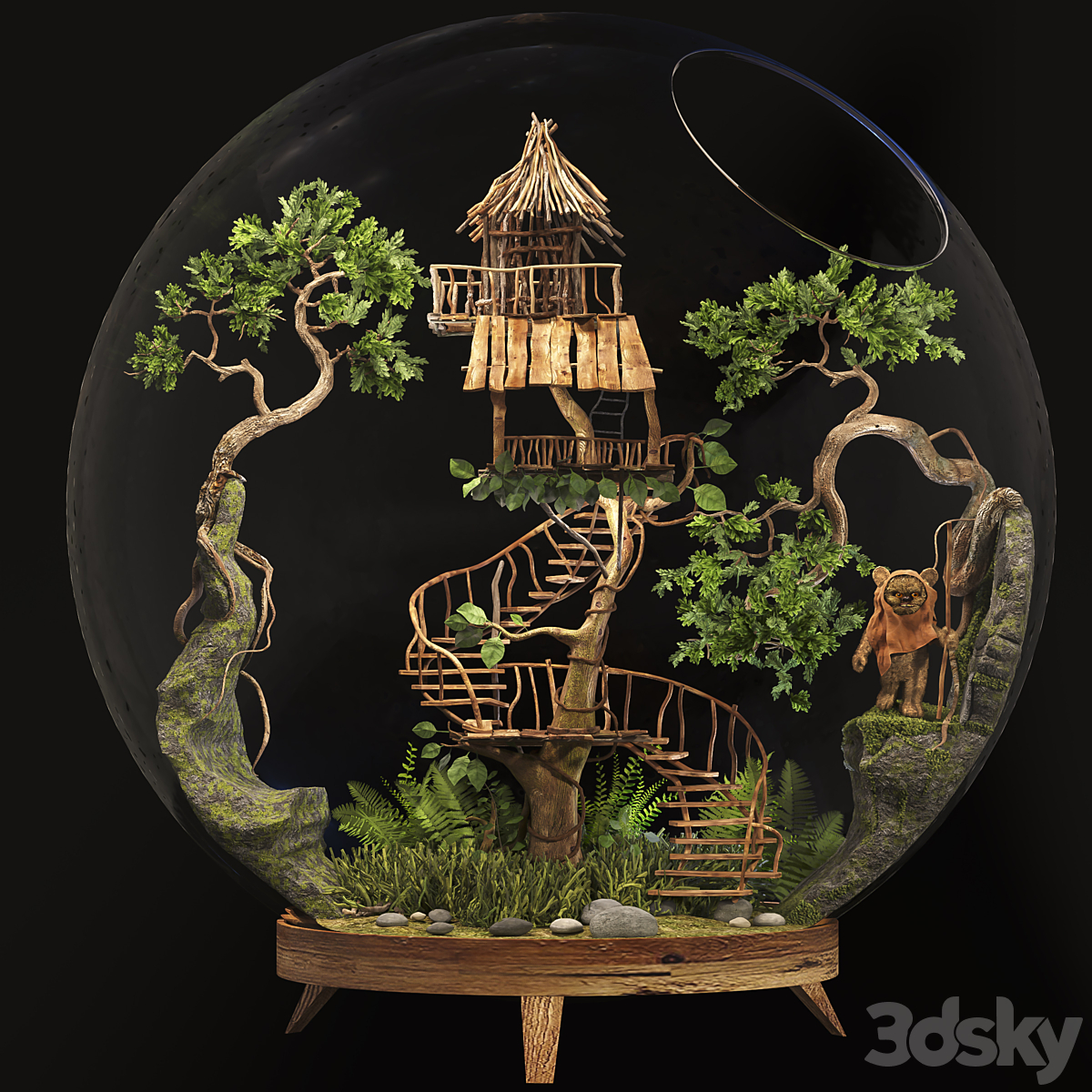 FLORARIUM_小熊猫超级