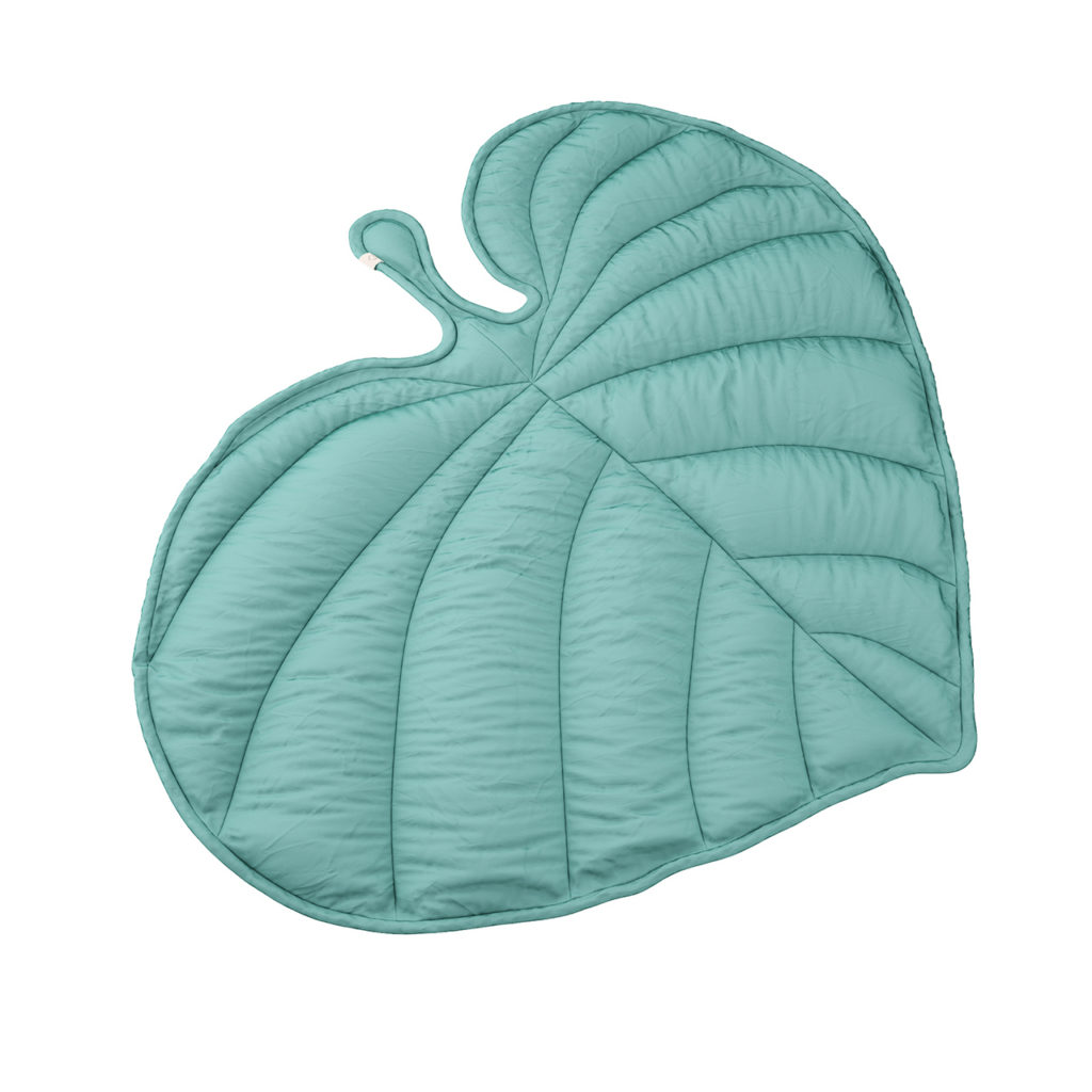 Nofred Leaf Play Mat Mint Green_小熊猫超级